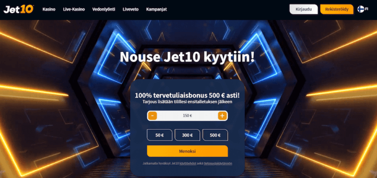 Jet10 Casino Kuvankaappaus 1