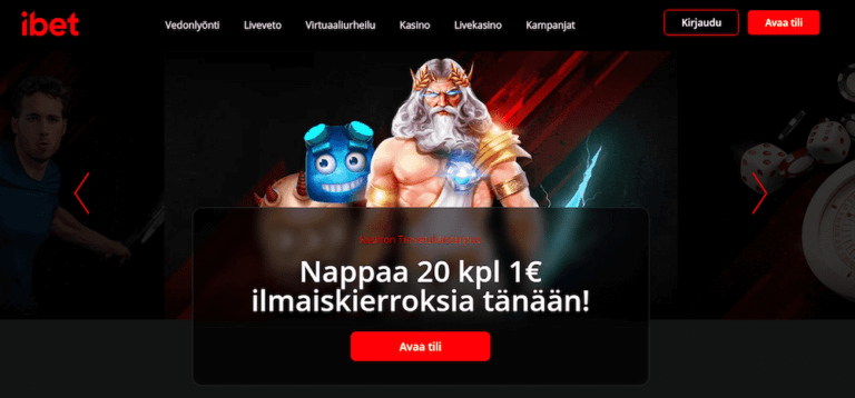 iBet Casino Kuvankaappaus 1