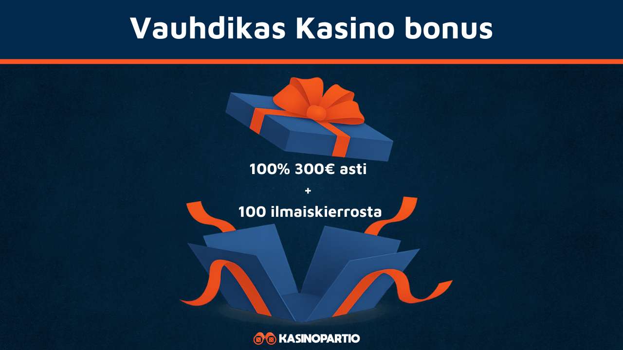 Vauhdikas Casino bonus