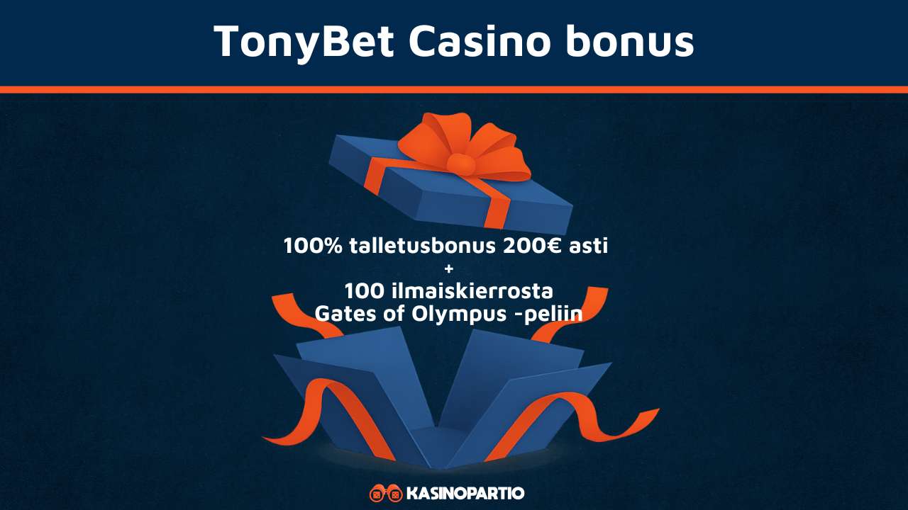 TonyBet bonus
