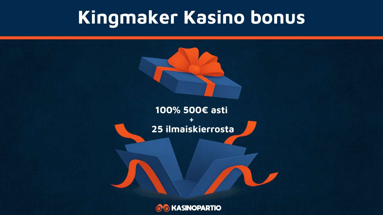 Kingmaker Kasino bonus