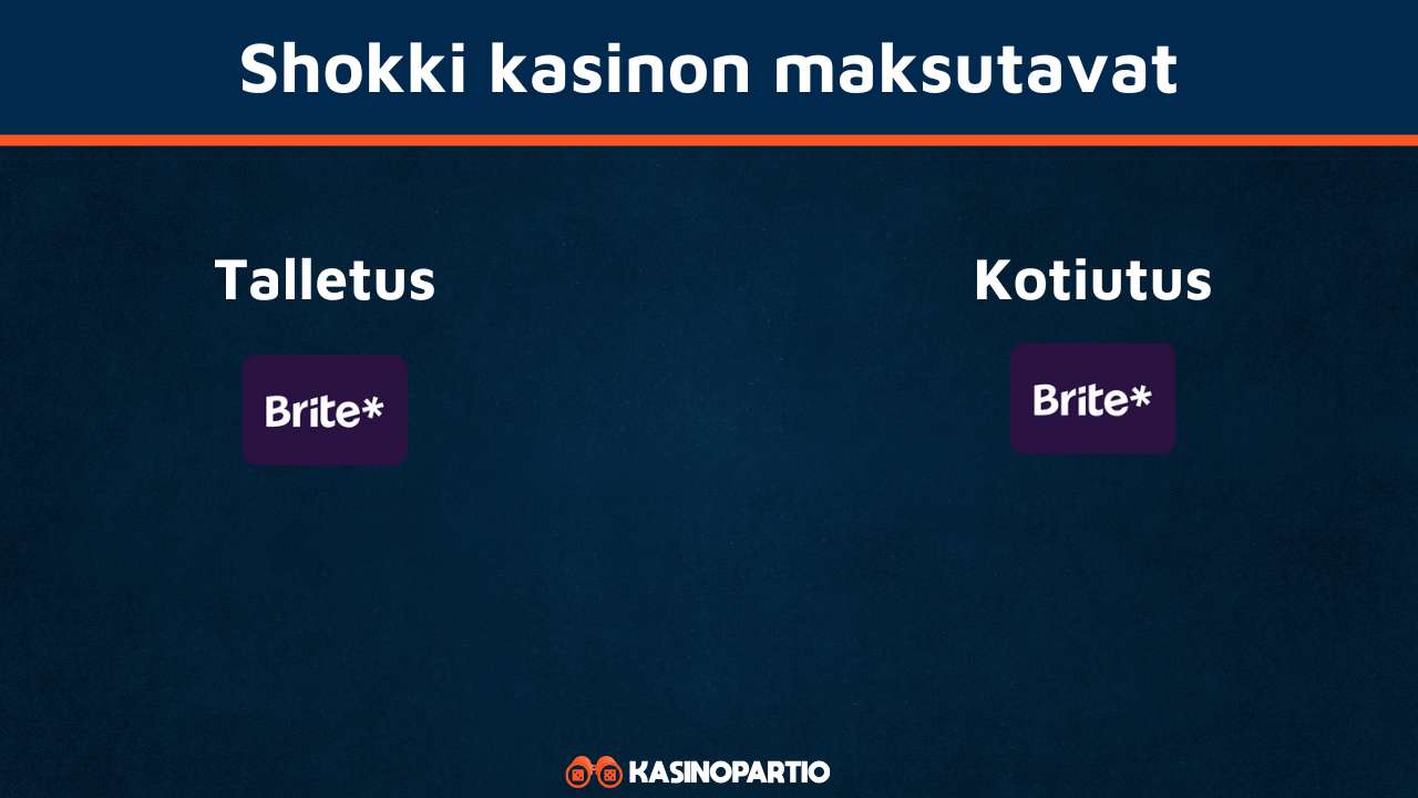 Shokki maksutavat
