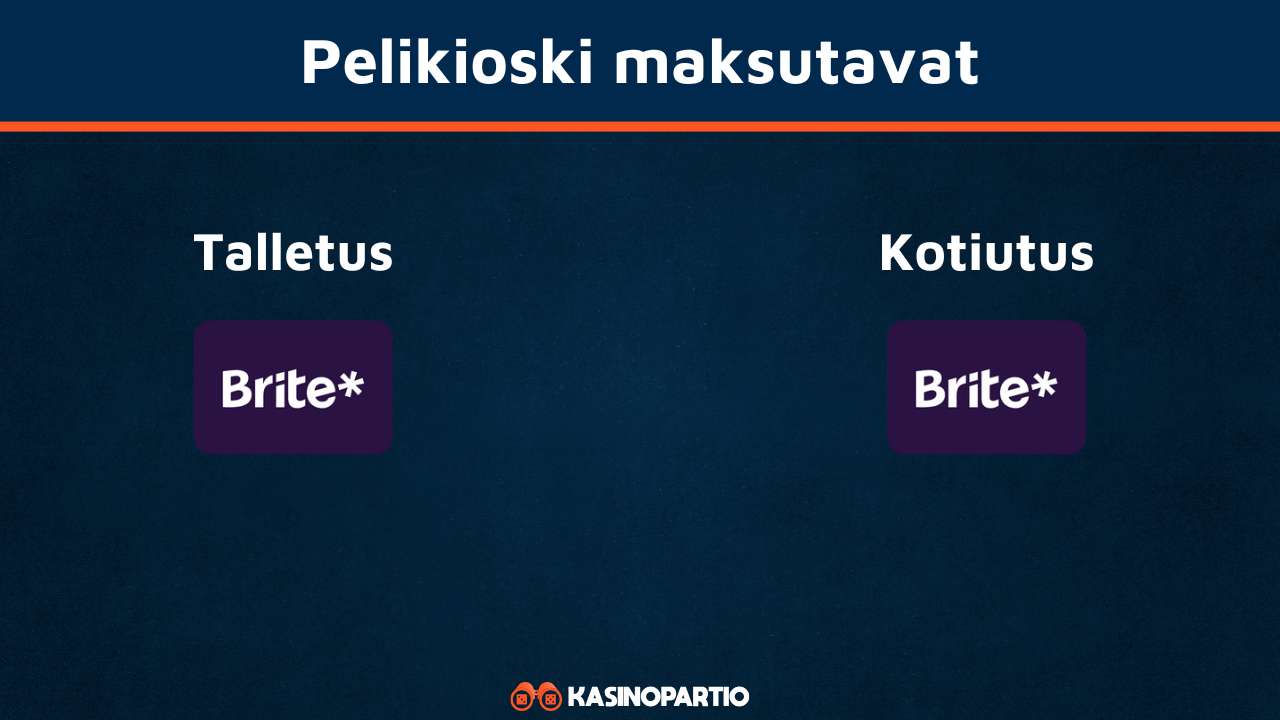 Pelikioski maksutavat