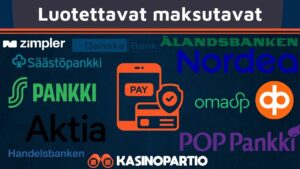 luotettavalla nettikasinolla on luotettavat maksutavat