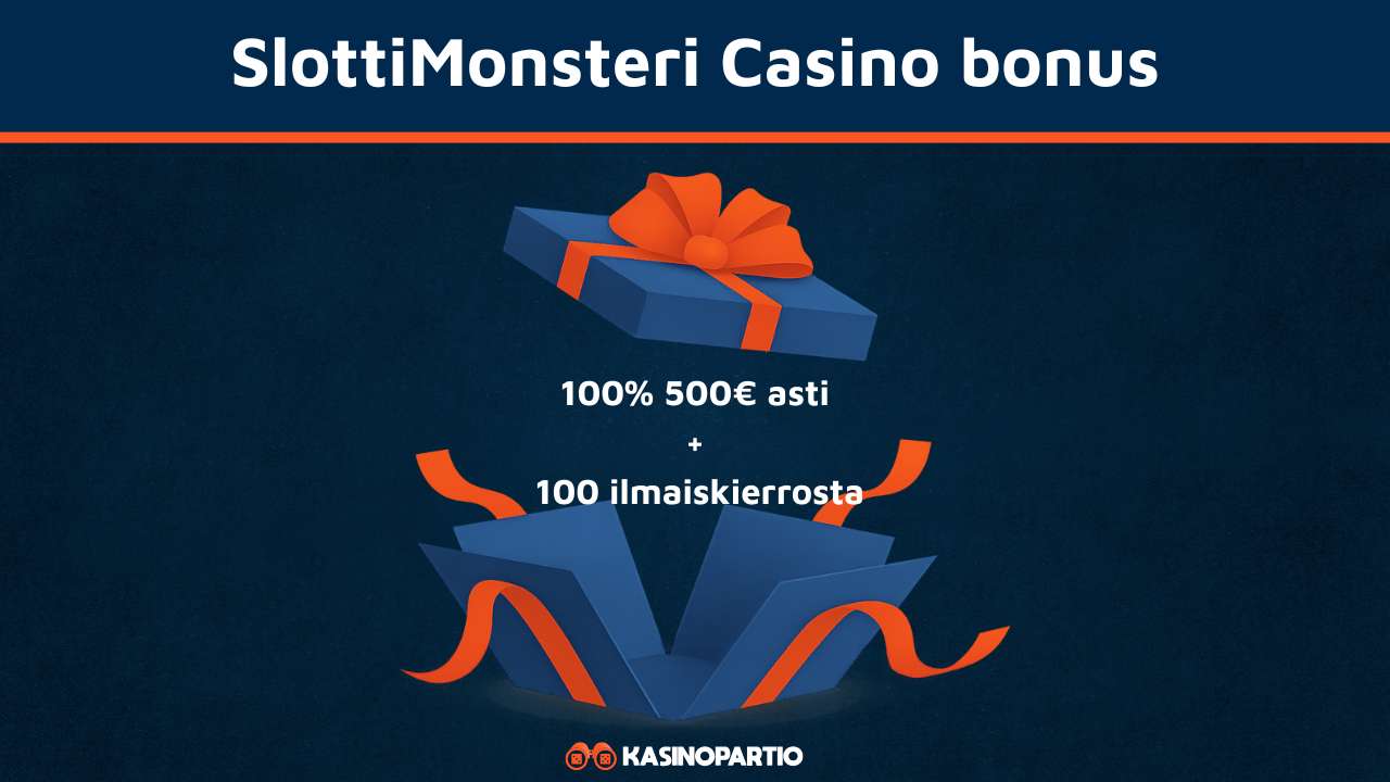 Slotti Monsteri Kasino bonus