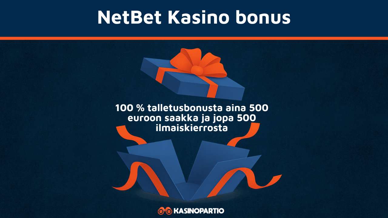 NetBet kasino bonus