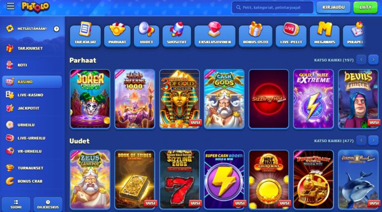 Pistolo Casino Kuvankaappaus 3