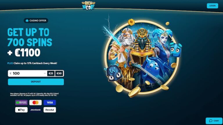 Rich Moose Casino Kuvankaappaus 1