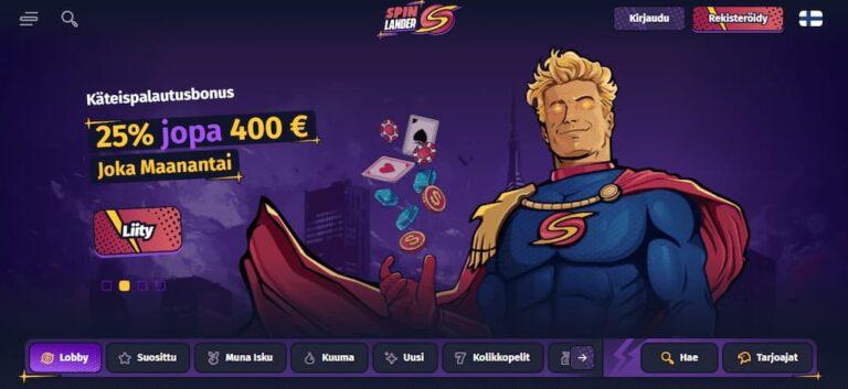 Spinlander Casino Kuvankaappaus 1