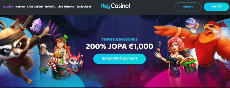 Hey Casino Kuvankaappaus 1