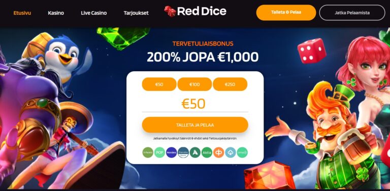 Red Dice Casino Kuvankaappaus 1