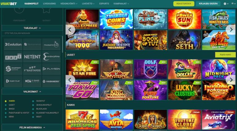 VivatBet Casino Kuvankaappaus 3