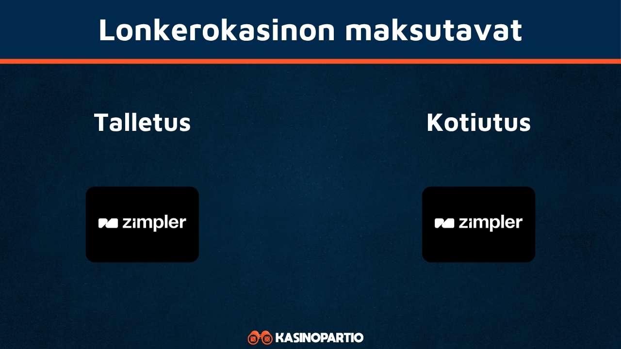 Lonkero Casinon maksutavat
