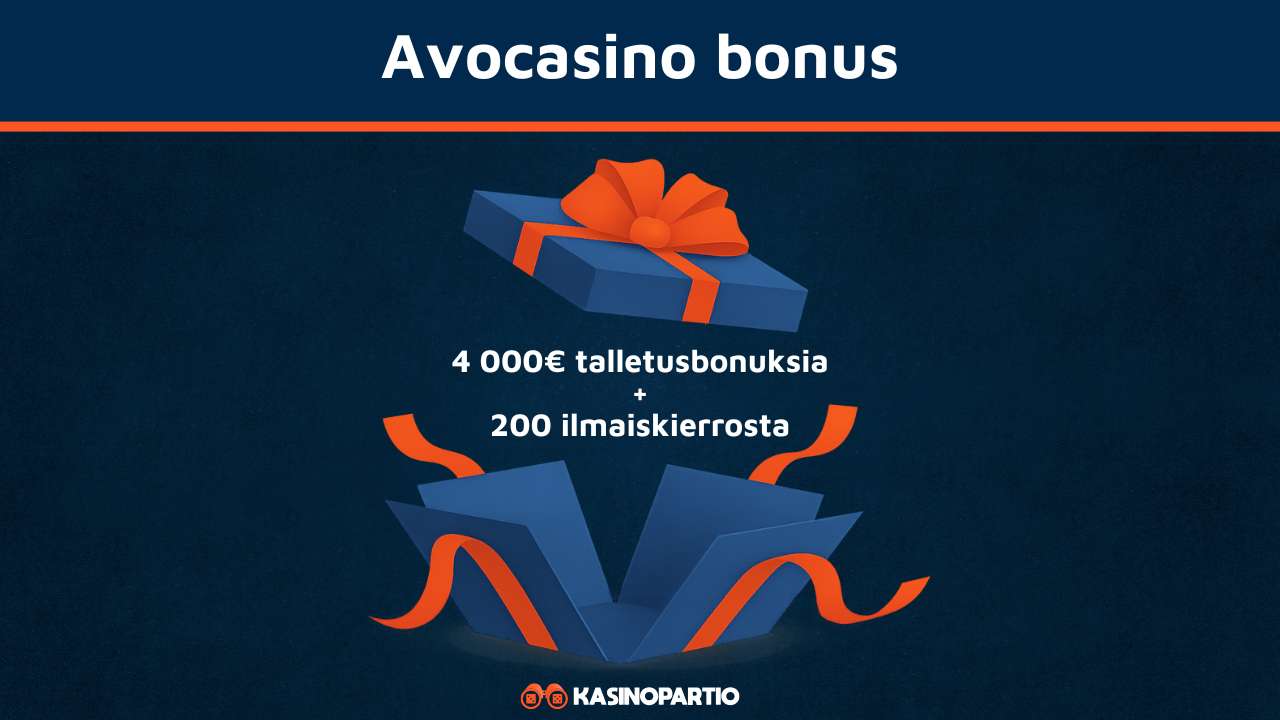 Avocasino bonus