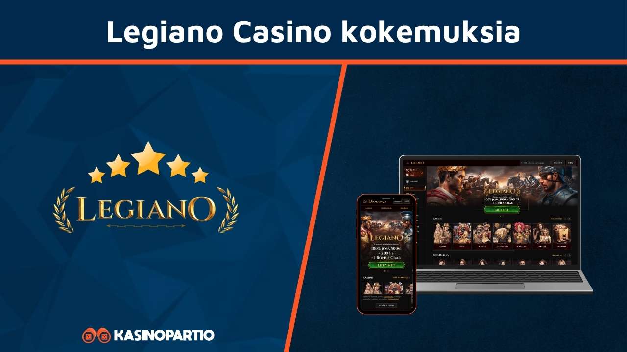 Legiano Casino kokemuksia