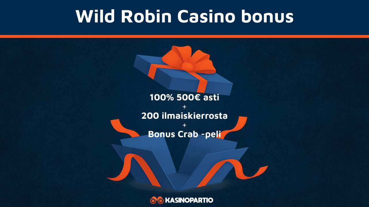 Wild Robin Casino bonus