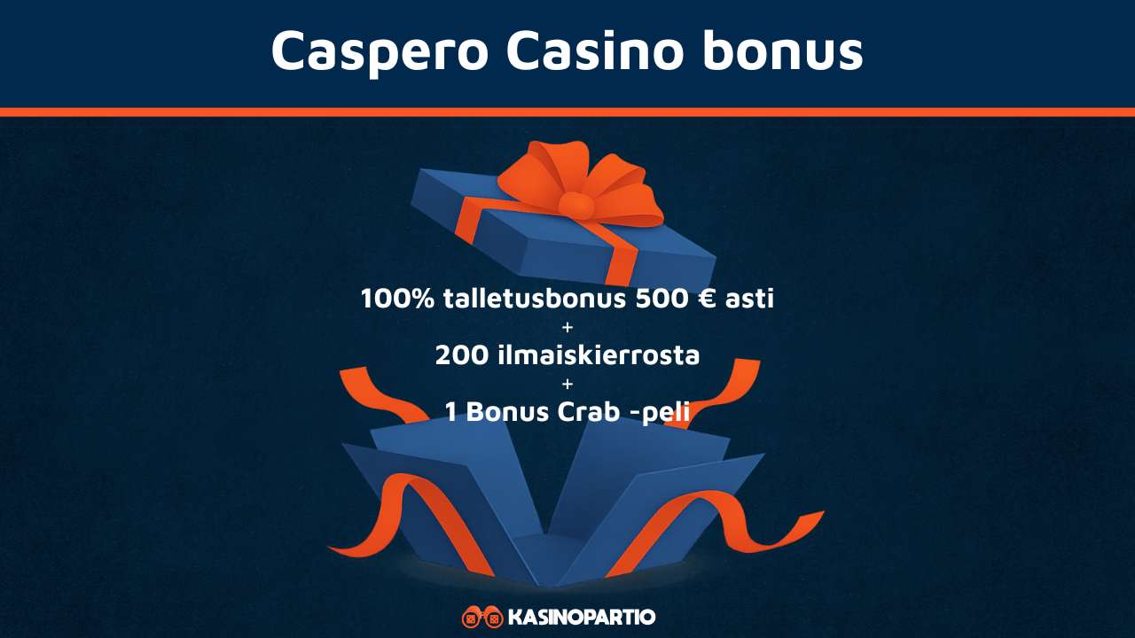 Caspero Casino bonus
