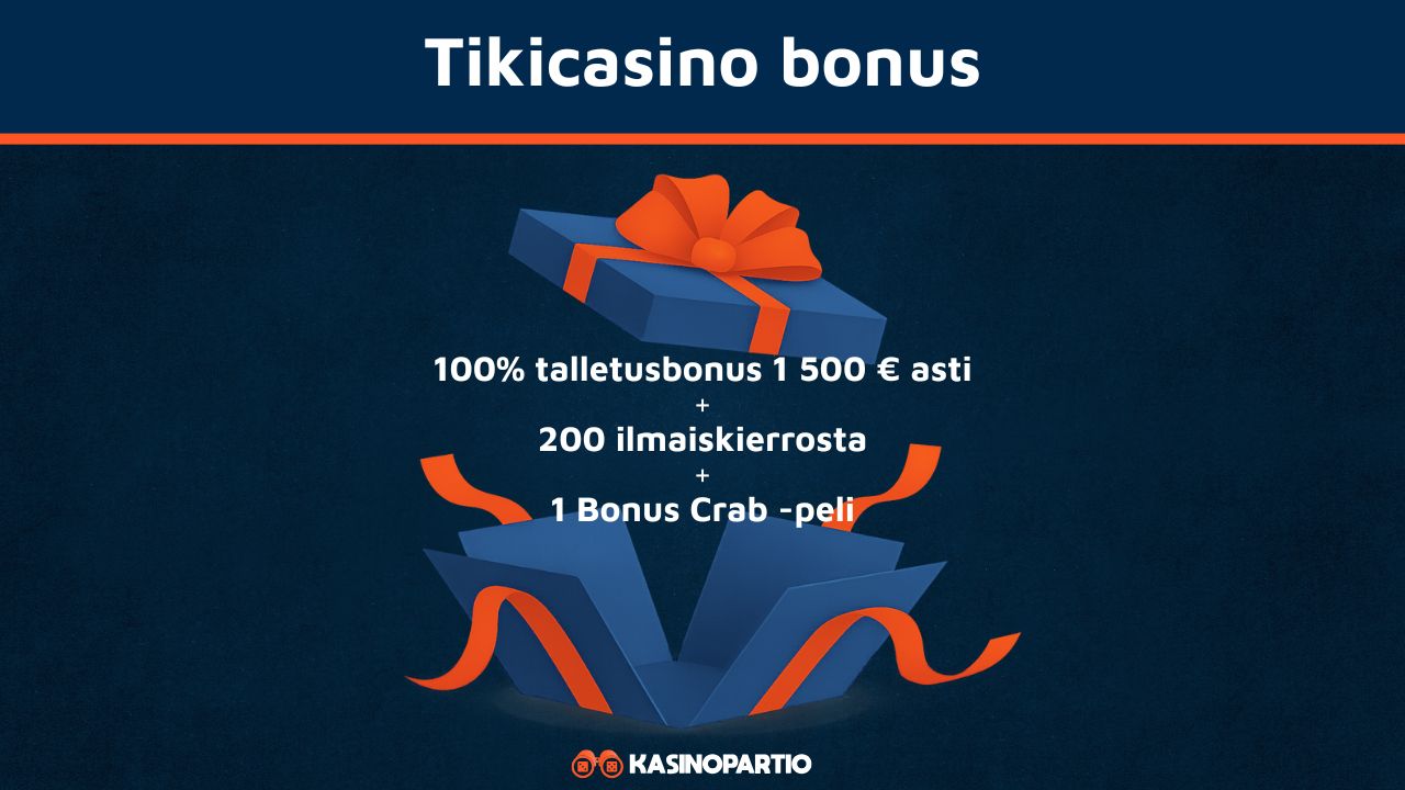 tikicasino bonus 1
