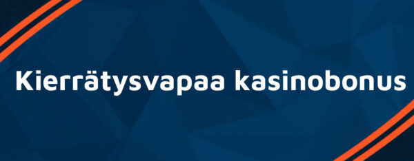 Kierrätysvapaa kasinobonus
