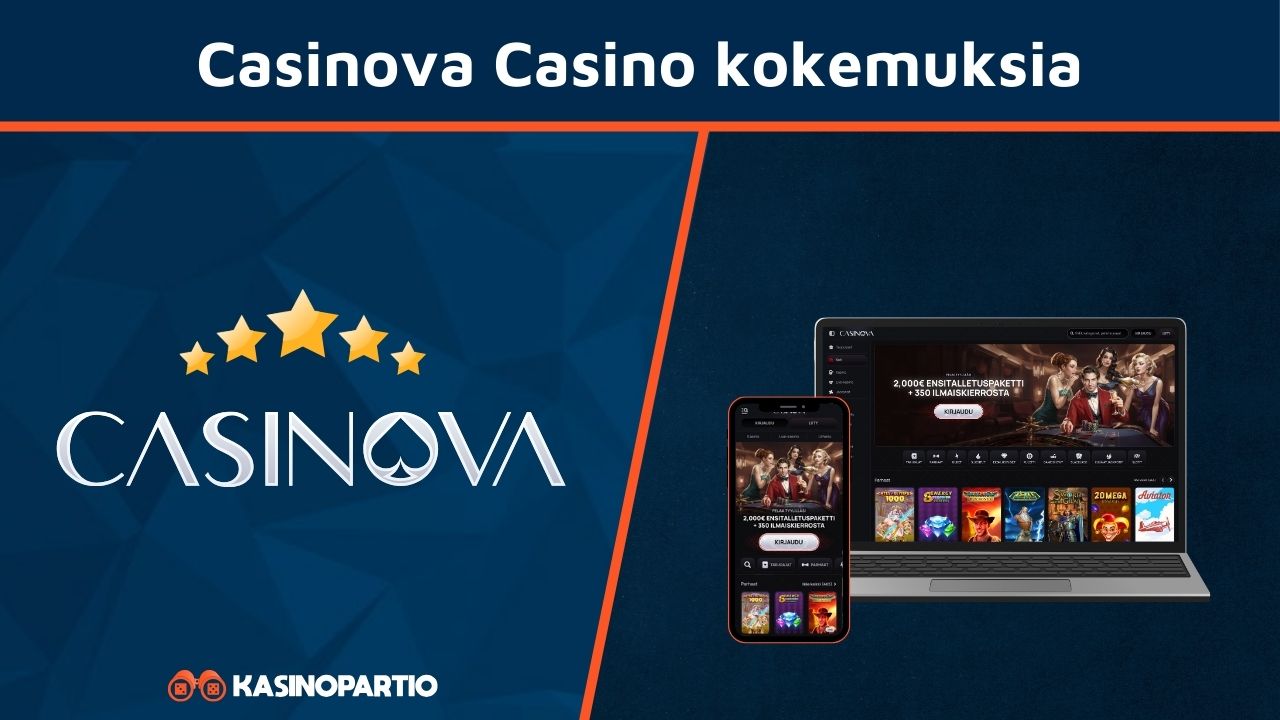 Casinova Casino kokemuksia