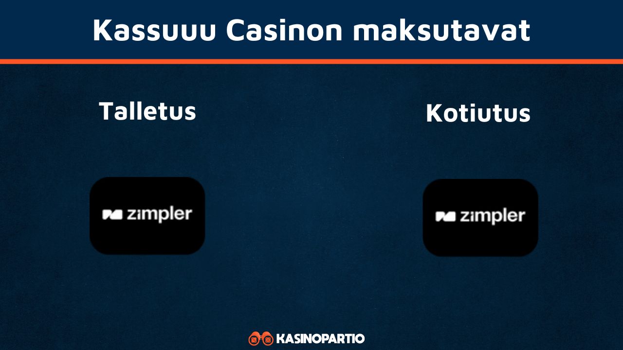 Kassuuu Casinon maksutavat