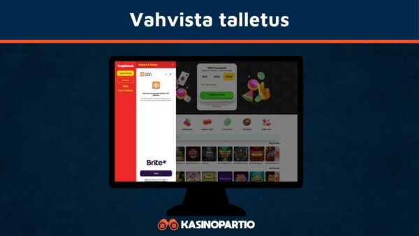 Vahvista Brite talletus