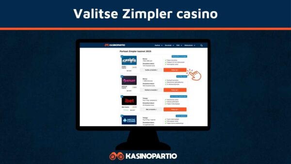 Valitse Zimpler casino