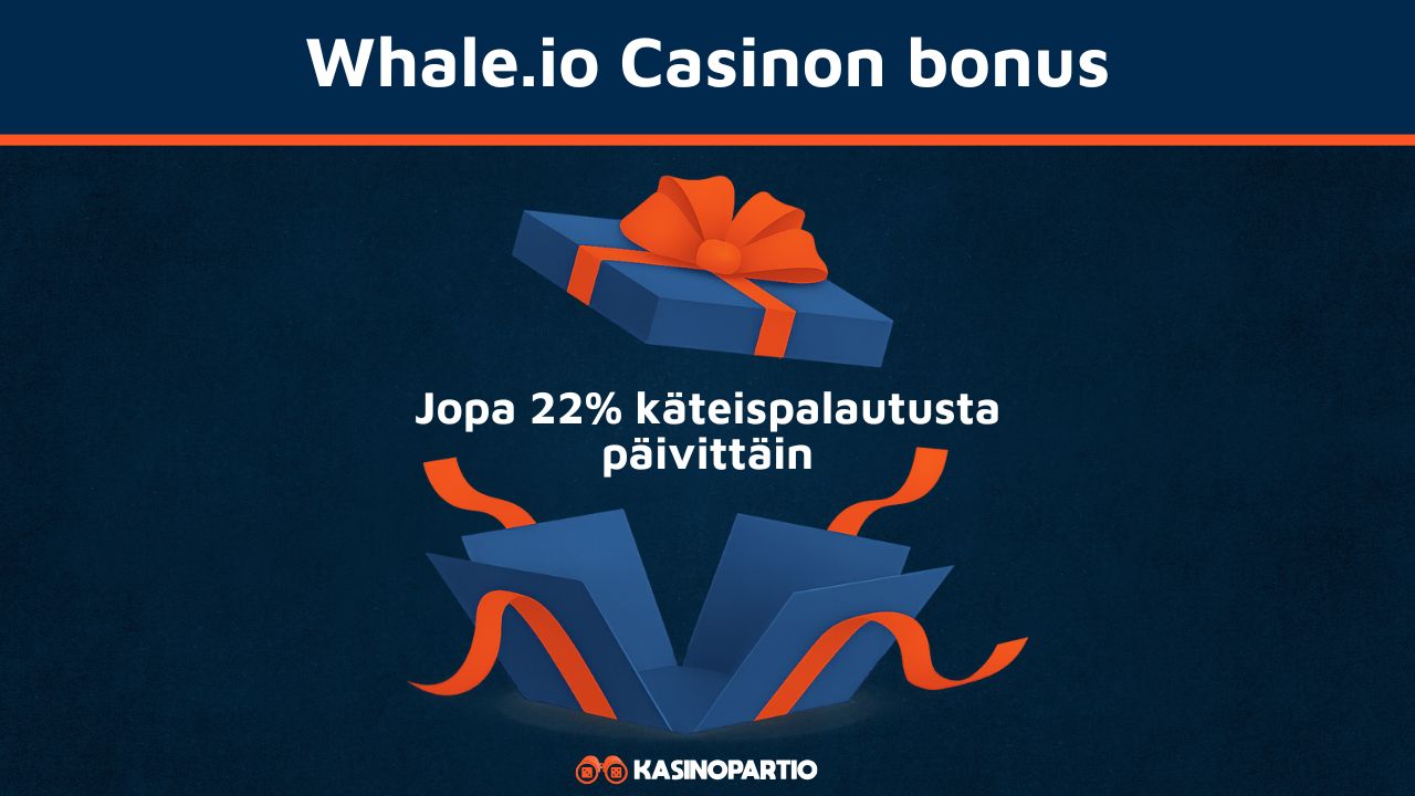 Whale.io Casinon bonus
