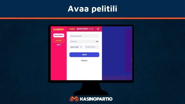 Avaa pelitili ecoPayz Casinolle