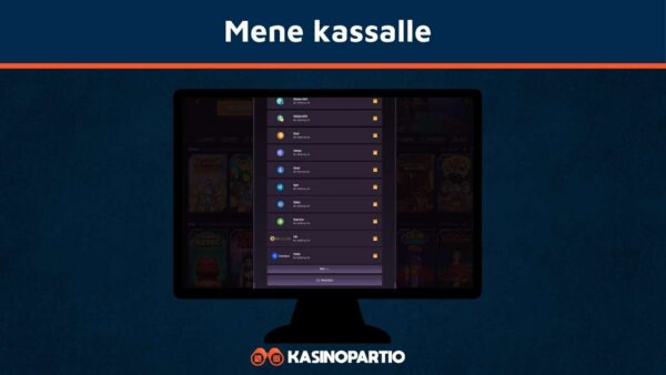 Mene Bitcoin-kasinon kassalle