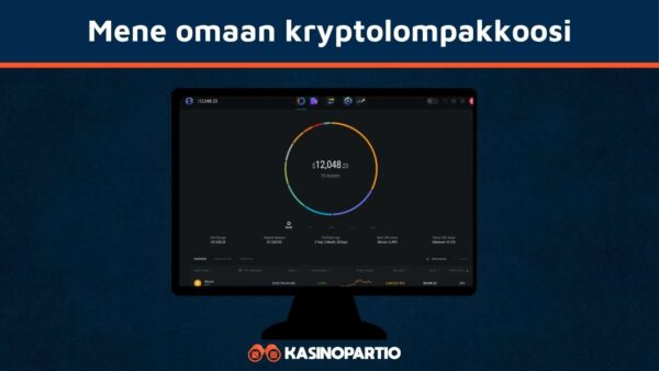 Mene omaan kryptolompakkoosi