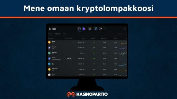 Avaa oma kryptolompakko