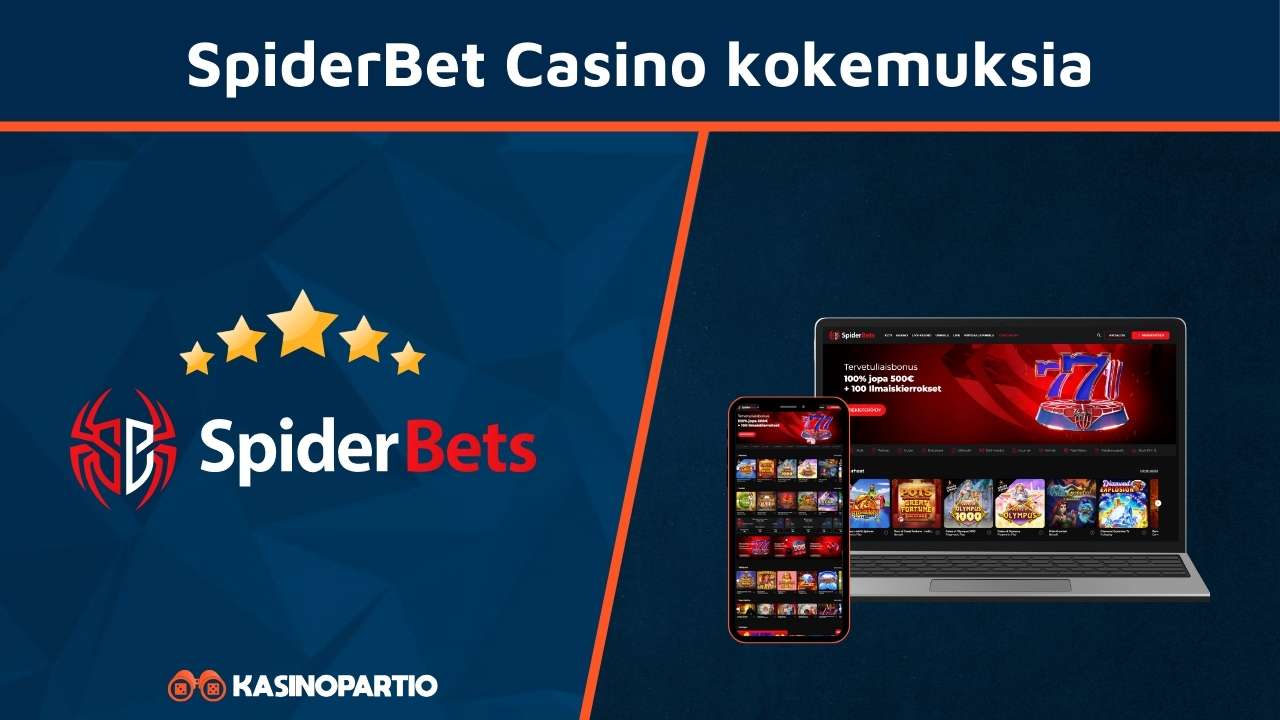 SpiderBets Casino kokemuksia