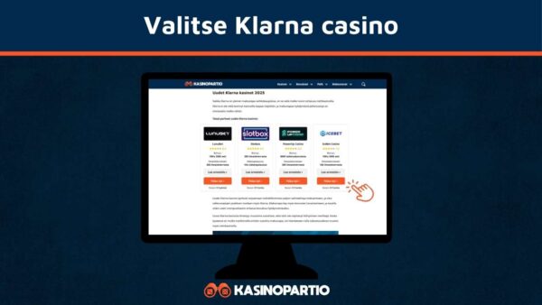 Valitse Klarna casino