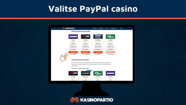 Valitse PayPal casino