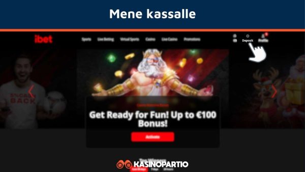 Mene Skrill-kasinon kassalle