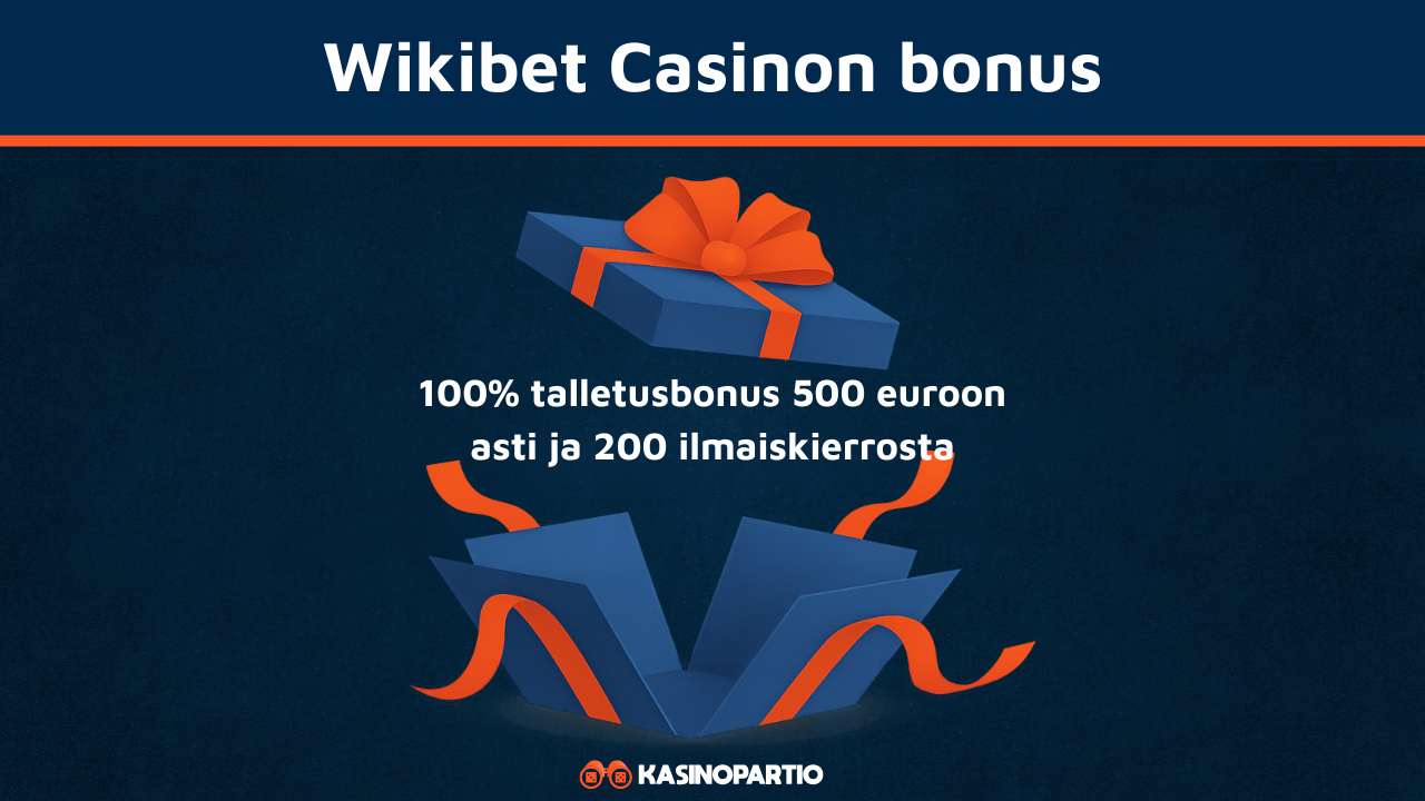 Wikibet Casinon bonus