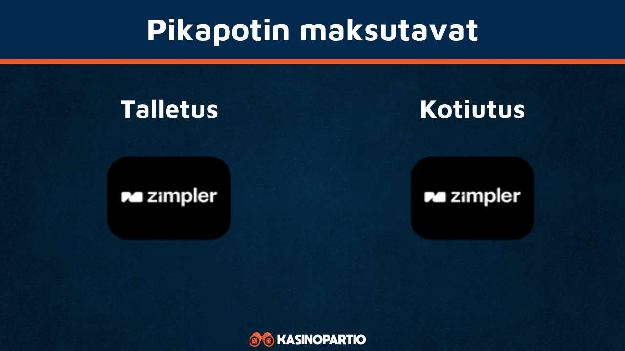 Pikapotin maksutavat