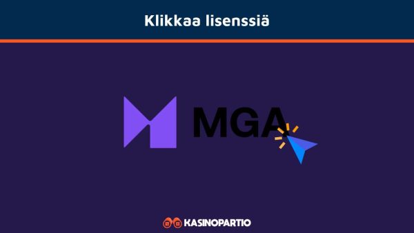 Klikkaa kasinolisenssin logoa tai tekstiä