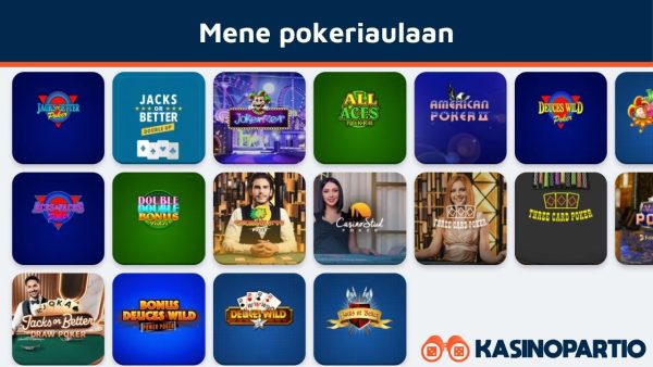 Mene pokeriaulaan