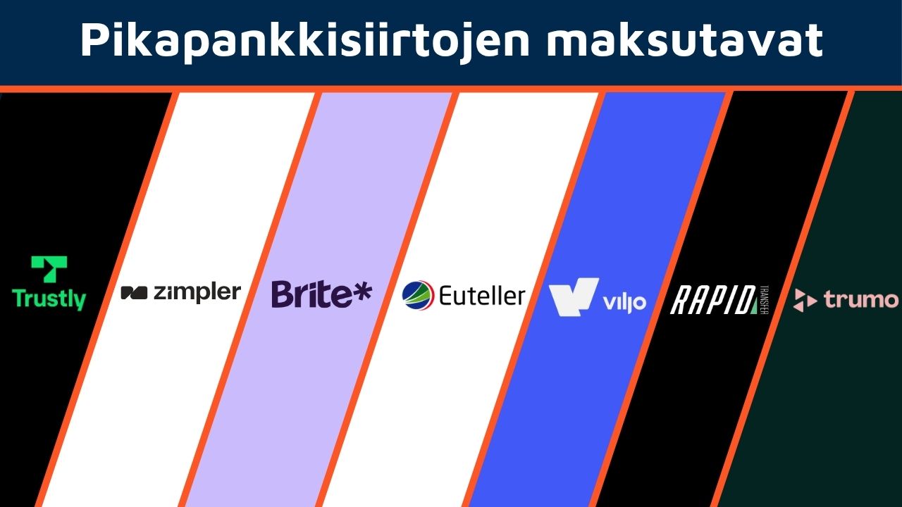 Verkkopankkikasino maksutavat