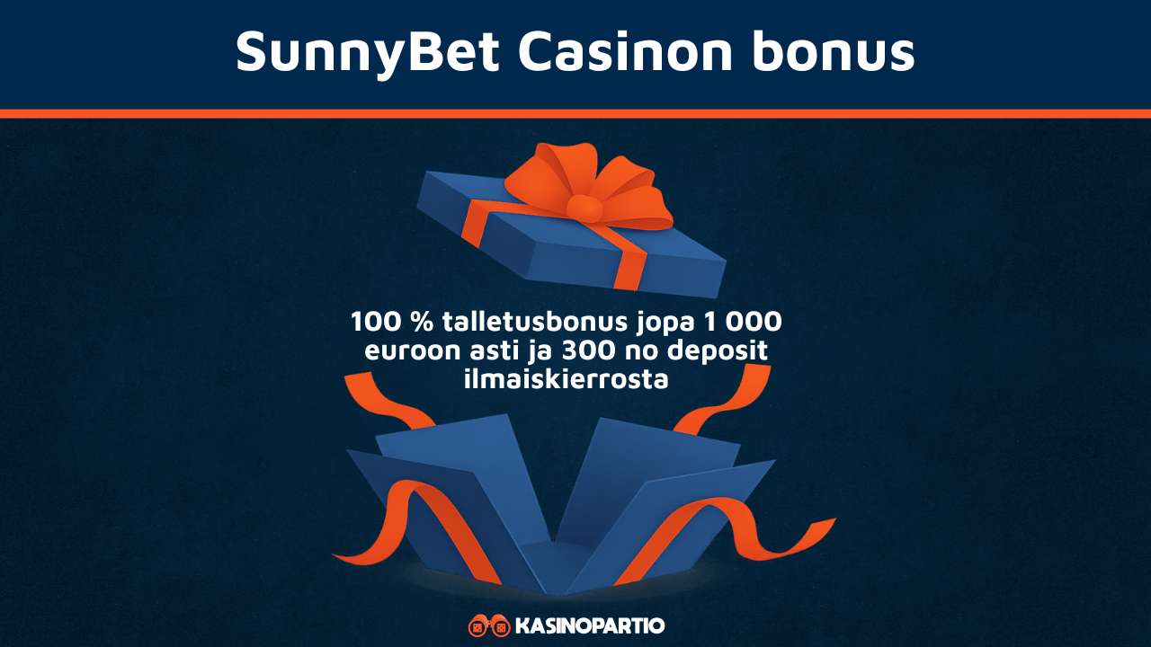 SunnyBet Casinon bonus
