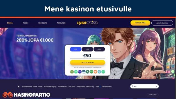 Mene virolaisen kasinon etusivulle