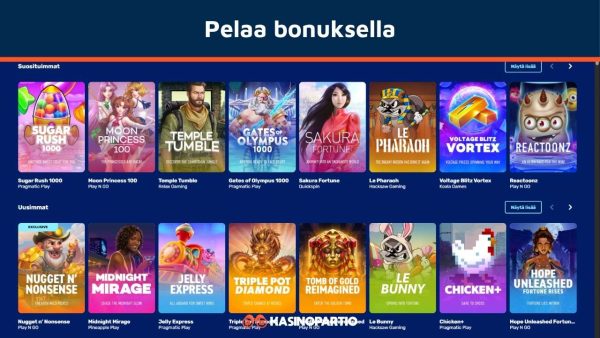 pelaa reload bonus