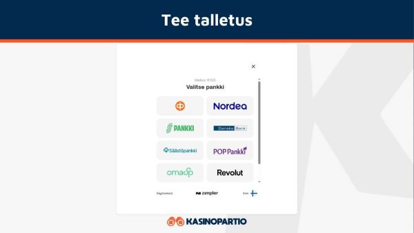 Talleta verovapaalle kasinolle