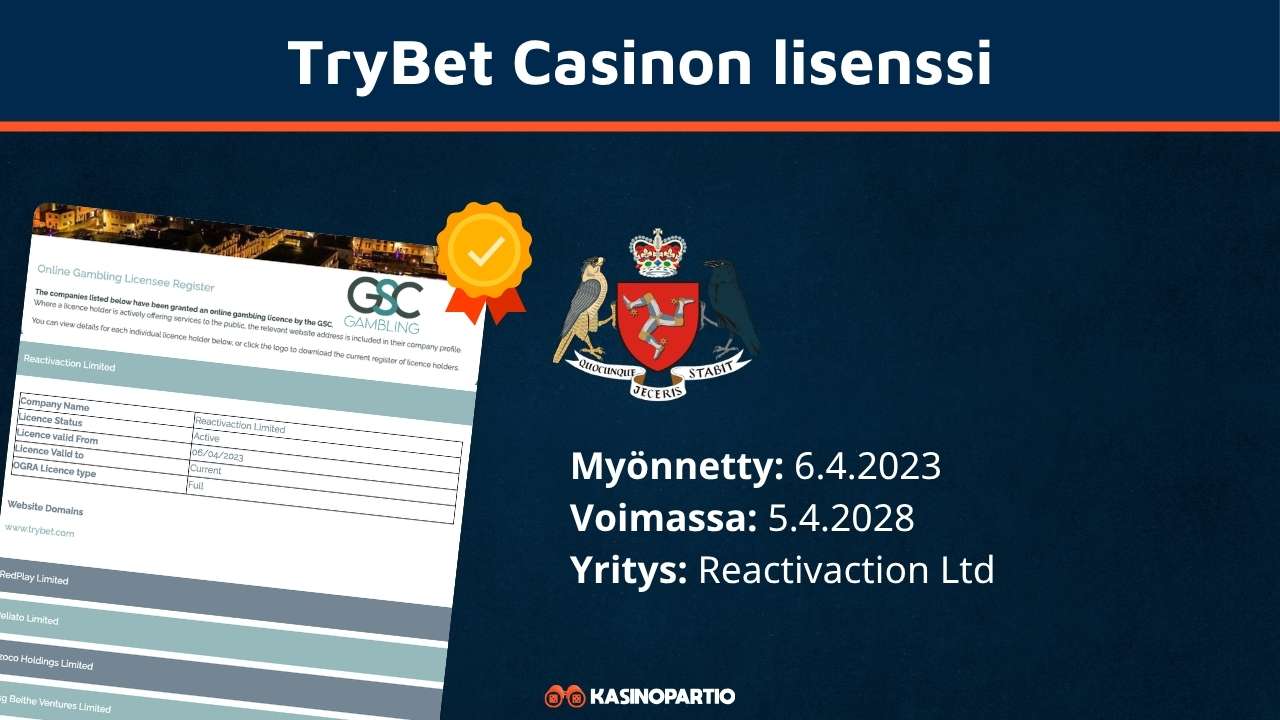 TryBet-kasinon turvallisuus