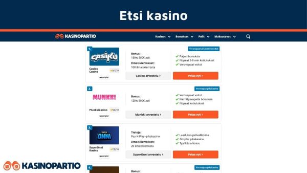 etsi kasino