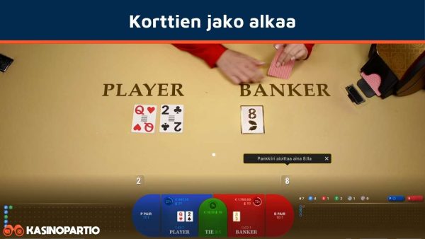 korttien jako alkaa