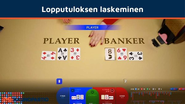 lopputuloksen laskeminen