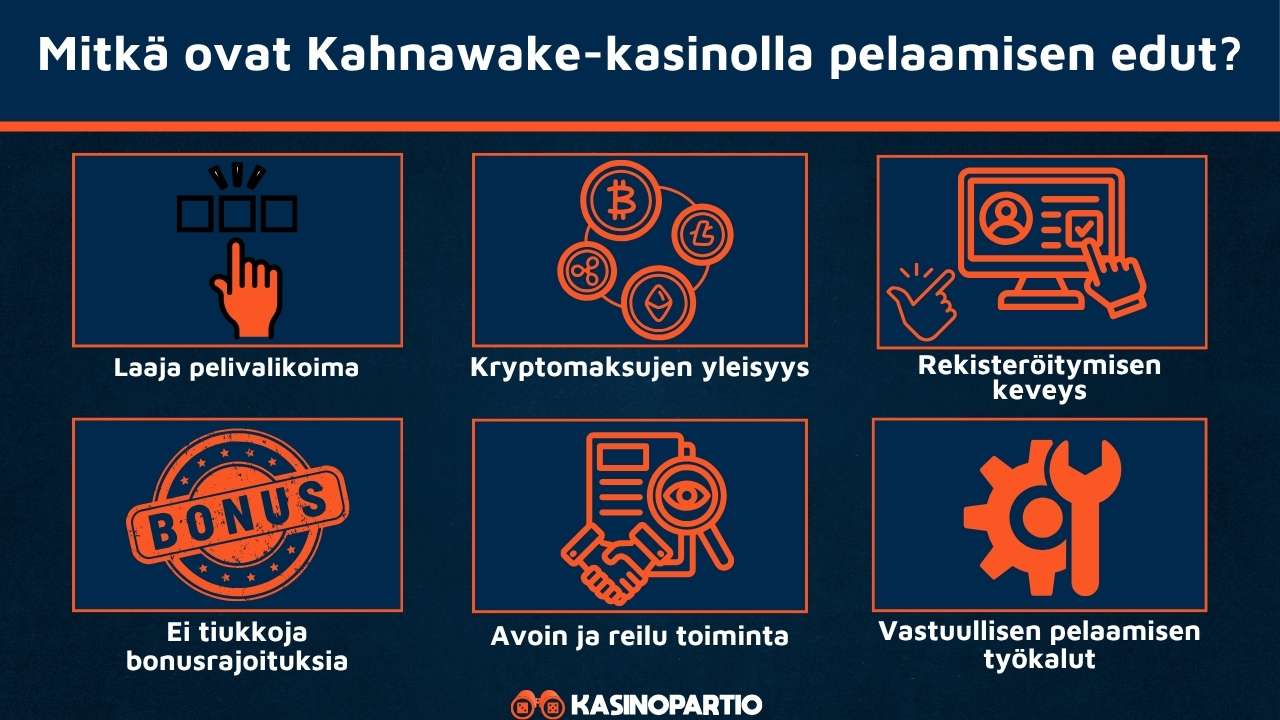 Kahnawake kasinojen edut